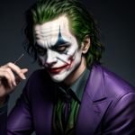 AI Image: The joker from batman