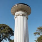 art deco residential column