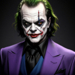 jack Nicholson as the joker