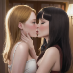 natalie portman kissing alicia witt