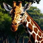 AI Image: giraffe