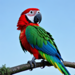 AI Image: parrot