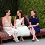 Alexis Bledel and Natalie Portman barefoot