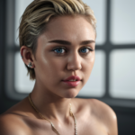 Miley Cyrus, masterpiece, 8k, hyperrealistic, detailed face, detailed skin, photography, hq, photorealistic, full body.