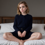 Kiernan Shipka barefoot