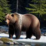 AI Image: grizzly bear