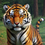 AI Image: Tiger from Winnie the Pooh