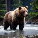 AI Image: grizzly bear