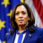 Donald Trump mixed with Kamala HArris