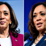 Donald Trump mixed with Kamala HArris