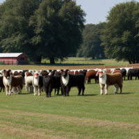 animals on a farm