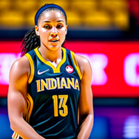 Caitlin clark from the Indiana fever