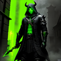 demon hunter bright green mist around them wow