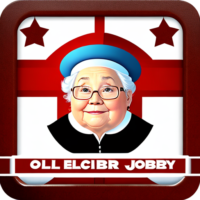 Old lady judge chubby