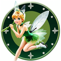 Tinkerbell with a cleaver